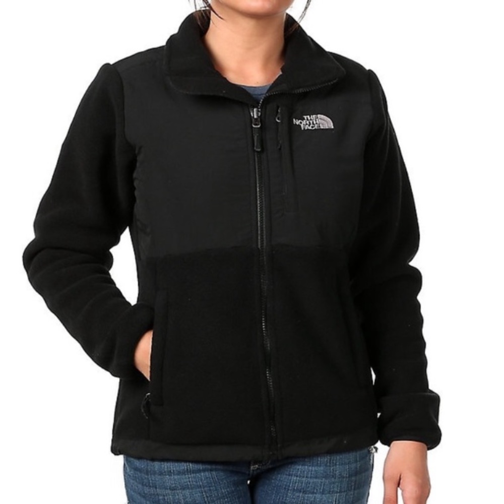 Black North Face Fleece Jacket